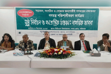 'সরকার নিরপেক্ষ হলেই সুষ্ঠু নির্বাচন সম্ভব'