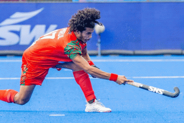 আমিরুলের হ্যাটট্রিক হকি বিশ্বকাপে জয় পেল বাংলাদেশ