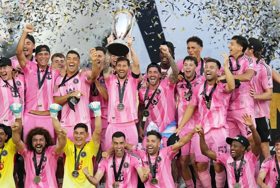 মেসির জাদুতে এমএলএস কাপ জয় মায়ামির