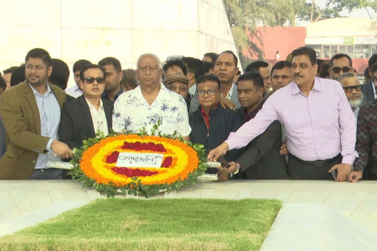 স্থগিতাদেশ প্রত্যাহার, জিয়াউর রহমানের সমাধিতে শ্রদ্ধা ড্যাব নেতাদের