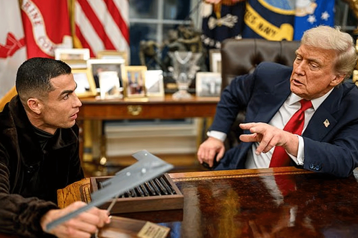 ট্রাম্পকে ফোন করে ধন্যবাদ জানালেন রোনালদো