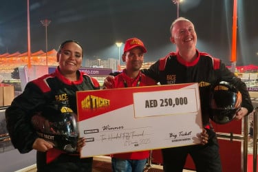 বিগ টিকেটে আড়াইল লাখ দিরহাম জিতলেন বাংলাদেশি মহিন