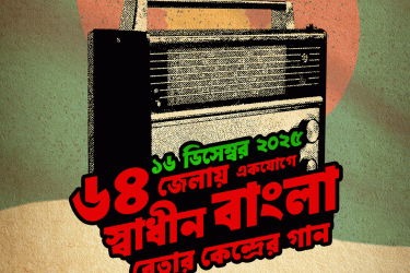 ৬৪ জেলায় বাংলা বেতার কেন্দ্রের গান
