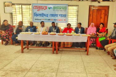 ঝিনাইদহে বসুন্ধরা শুভসংঘের উদ্যোগে পিঠা উৎসব