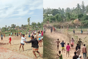 হবিগঞ্জে ধলেশ্বরী খাঞ্জা বিল দখল নিয়ে দু’পক্ষের সংঘর্ষ, আহত ৩০