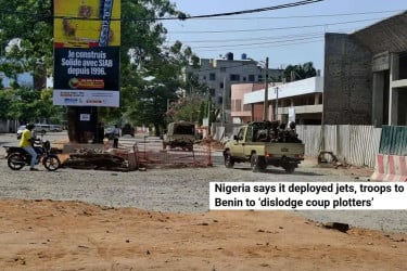 বেনিনে ‘অভ্যুত্থান ষড়যন্ত্রকারীদের’ হটাতে যুদ্ধবিমান-সেনা পাঠায় প্রতিবেশী দেশ