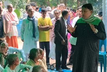 গোপালগঞ্জ-২: সাধারণ মানুষের সঙ্গে গণসংযোগ বিএনপি প্রার্থীর