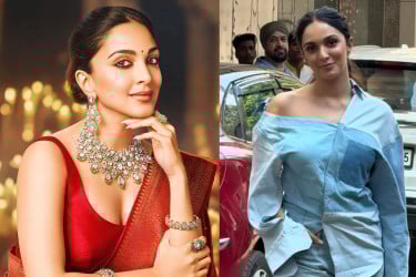 মা হওয়ার পর প্রথমবার শুটিং সেটে কিয়ারা