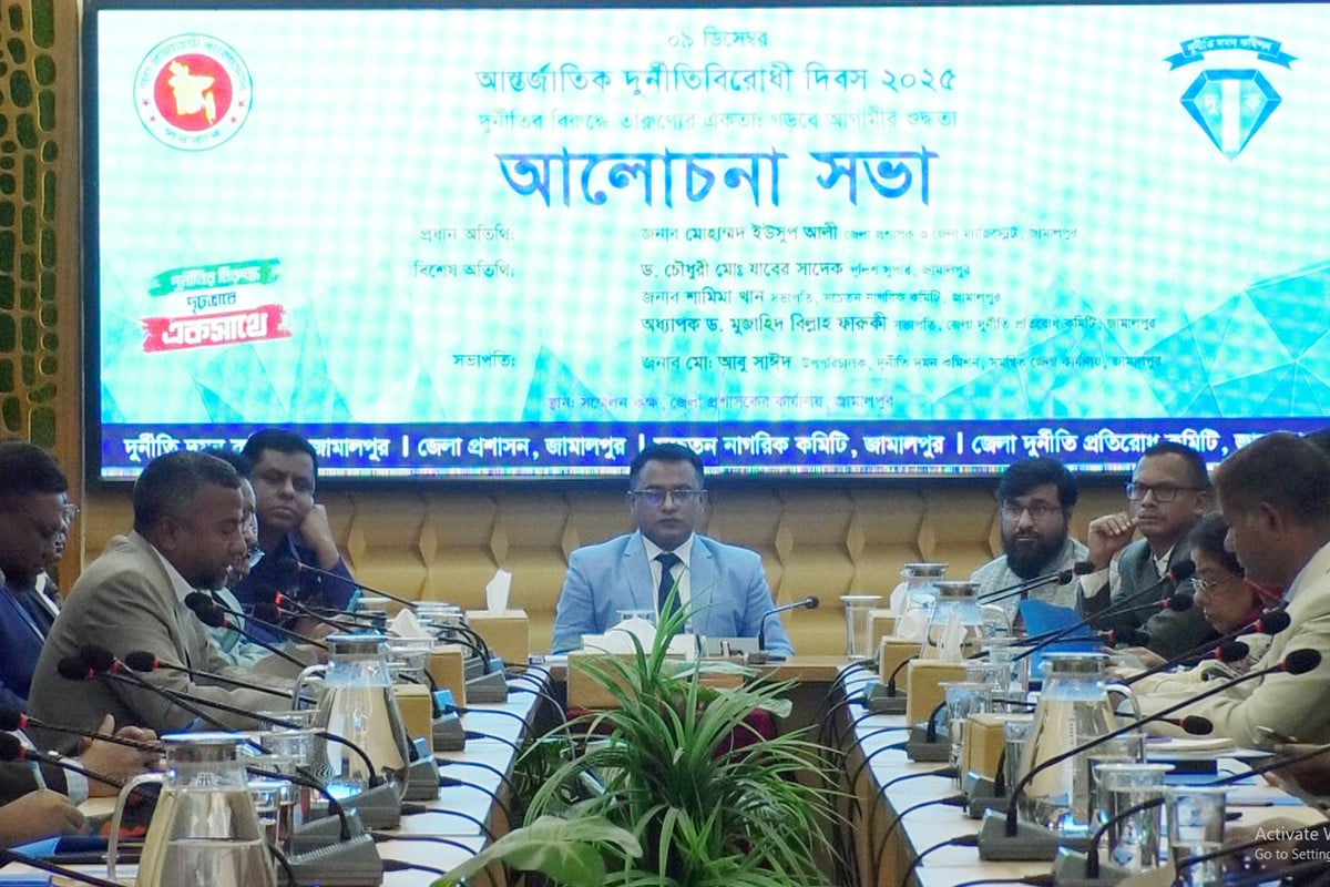 ‘মাতৃগর্ভ থেকে কেউ দুর্নীতি শিখে আসে না, পরিবার-পরিবেশ থেকেই শেখে’