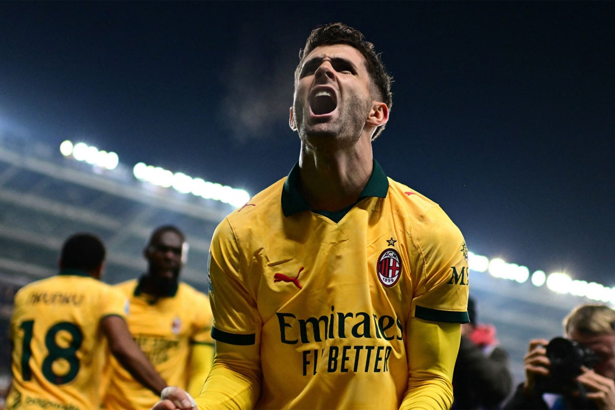 পুলিসিকের জোড়া গোলে আবারও শীর্ষে এসি মিলান