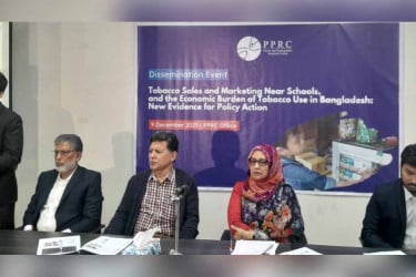 তামাকের ব্যবহারে এক বছরে ক্ষতি ৮৭ হাজার কোটি টাকা