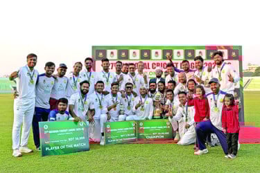টি-২০’র পর লাল বলেও চ্যাম্পিয়ন রংপুর