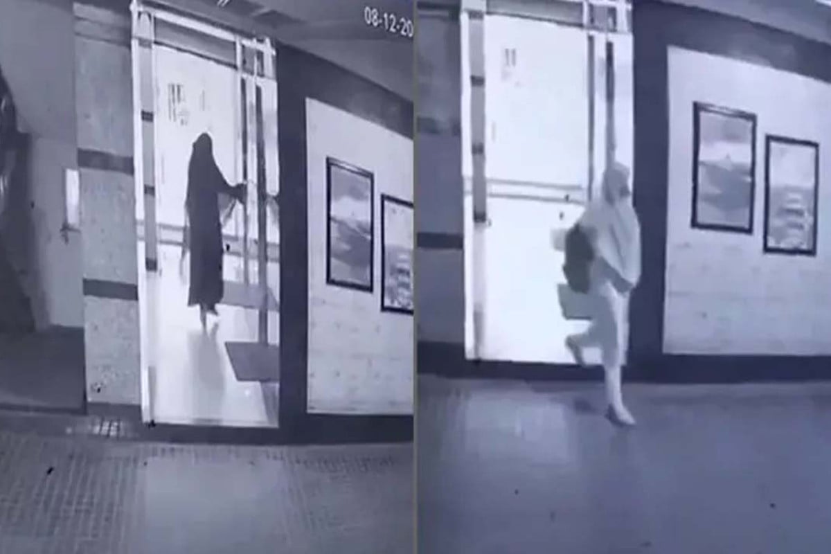 ৪ দিনই বোরকা পরে, না হয় মুখ ঢেকে এসেছিলেন ওই গৃহকর্মী