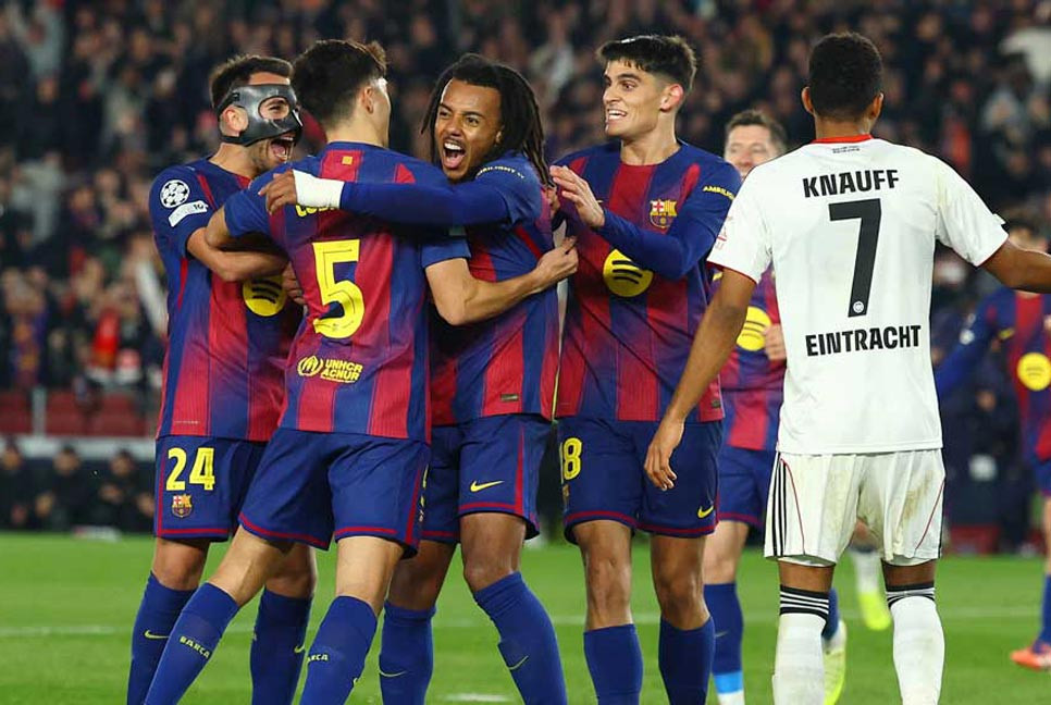 পিছিয়ে পড়েও বার্সেলোনার দুর্দান্ত জয়