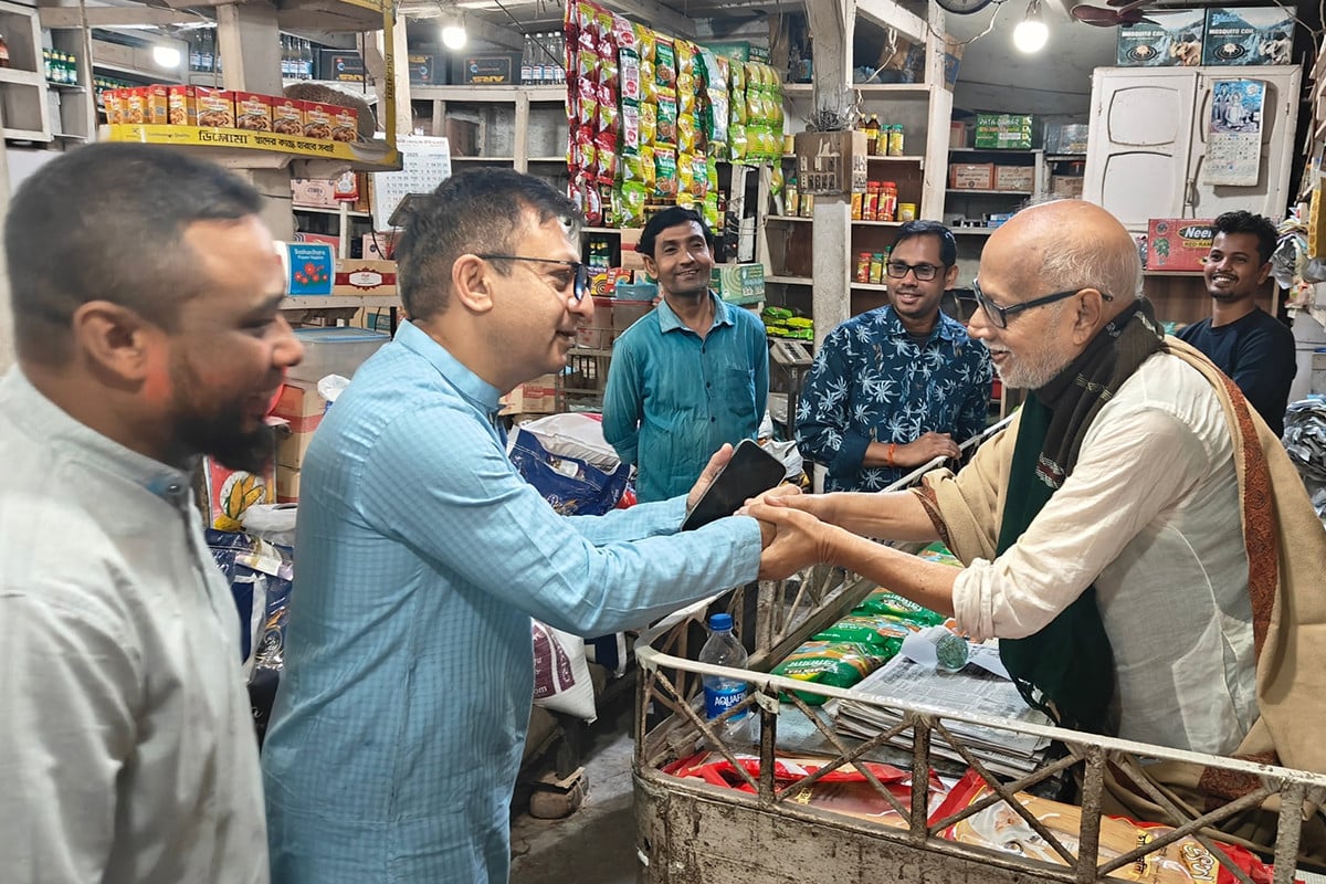 ‘দেশের মানুষের আস্থার মার্কা ধানের শীষ’