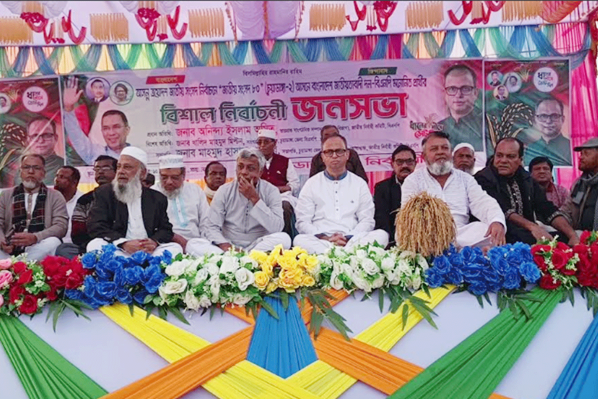 ১৬ বছর ধরে অধিকার আদায়ের লড়াই করেছে বিএনপি: অনিন্দ্য ইসলাম