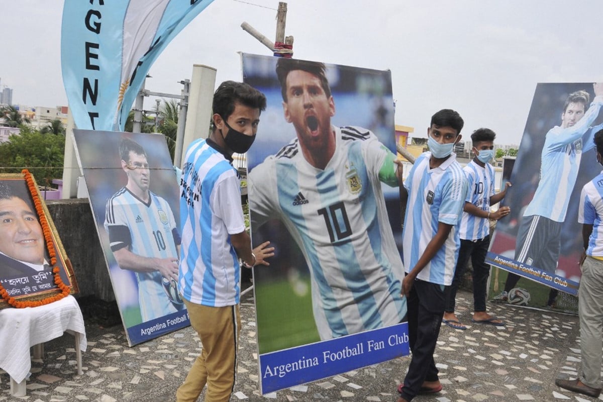 মেসি জ্বরে কাঁপছে কলকাতা