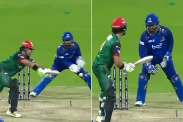 পুরানের ‘ট্যাকটিকাল নন-স্টাম্পিং’ দেখল ক্রিকেট বিশ্ব