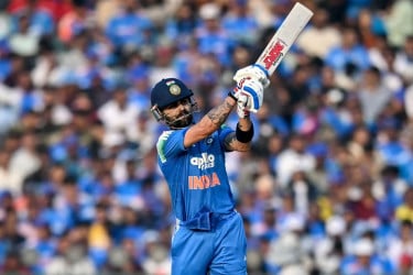 আইসিসি র‌্যাঙ্কিংয়ে দুইয়ে কোহলি