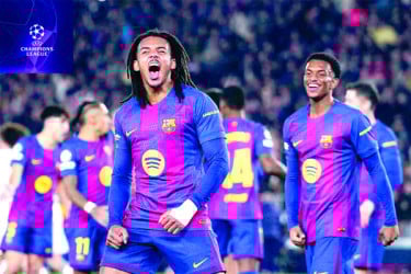 কুন্দের জোড়া গোলে বার্সার জয়