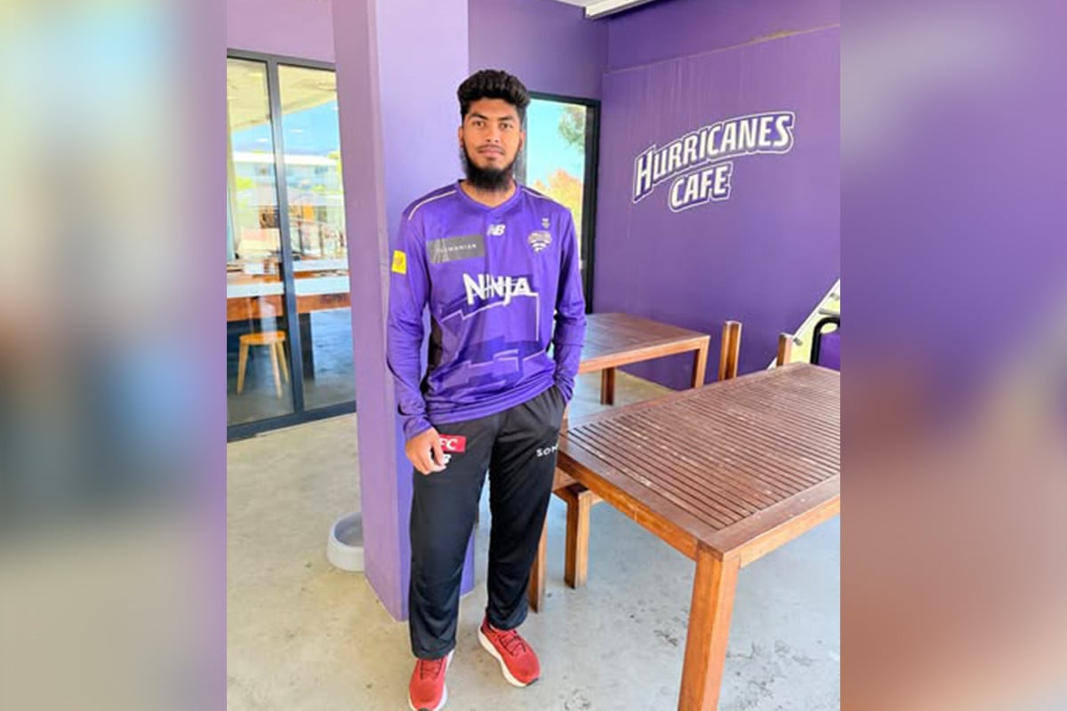 অবশেষে হোবার্ট হারিকেন্সের জার্সিতে রিশাদ