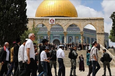 কড়া নিরাপত্তায় আল-আকসা মসজিদে ইসরায়েলিদের অনুপ্রবেশ