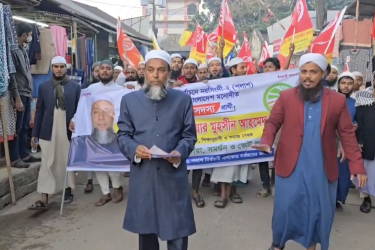 জনগণের শাসক হব না, খাদেম হব : ইঞ্জিনিয়ার মুহসীন