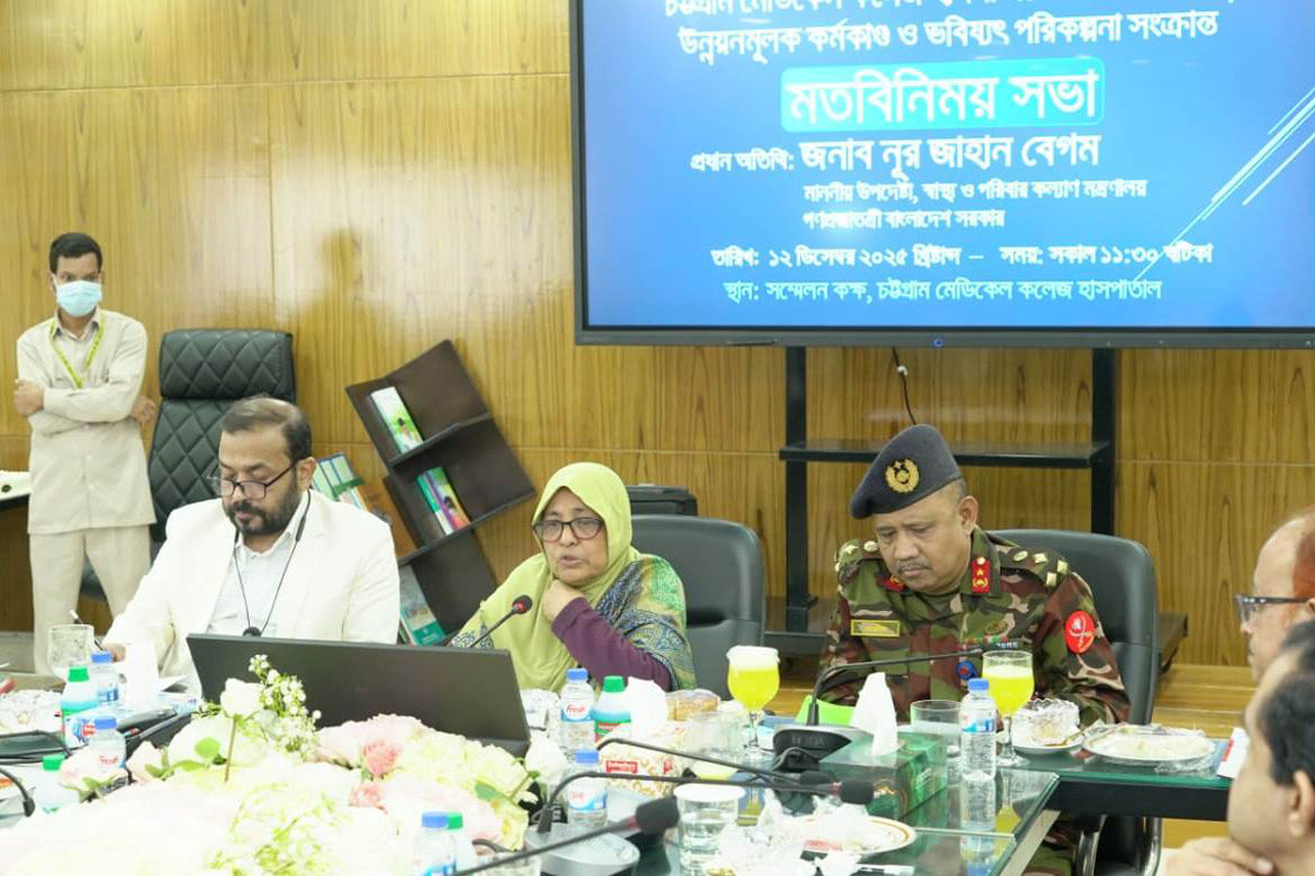 চমেক হাসপাতালের উন্নয়নে সর্বোচ্চ চেষ্টা করব: স্বাস্থ্য উপদেষ্টা