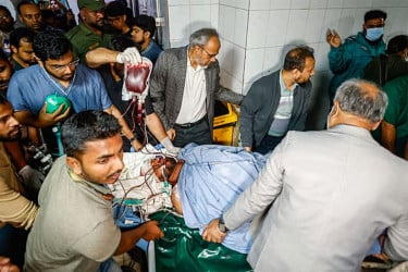 হাদির প্রাথমিক অস্ত্রোপচার সম্পন্ন, নেওয়া হচ্ছে এভারকেয়ার হাসপাতালে