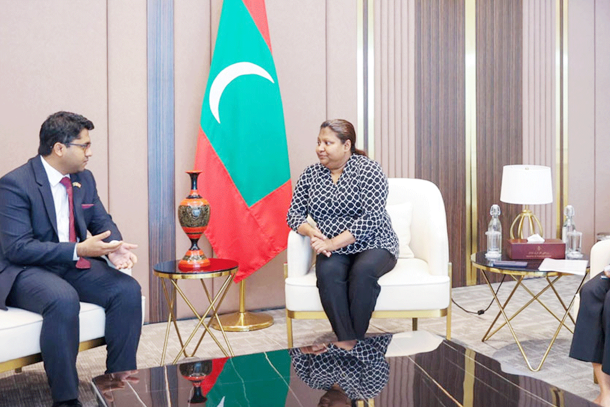 মালদ্বীপের পররাষ্ট্র সচিবের সঙ্গে বাংলাদেশের হাইকমিশনারের সৌজন্য সাক্ষাৎ