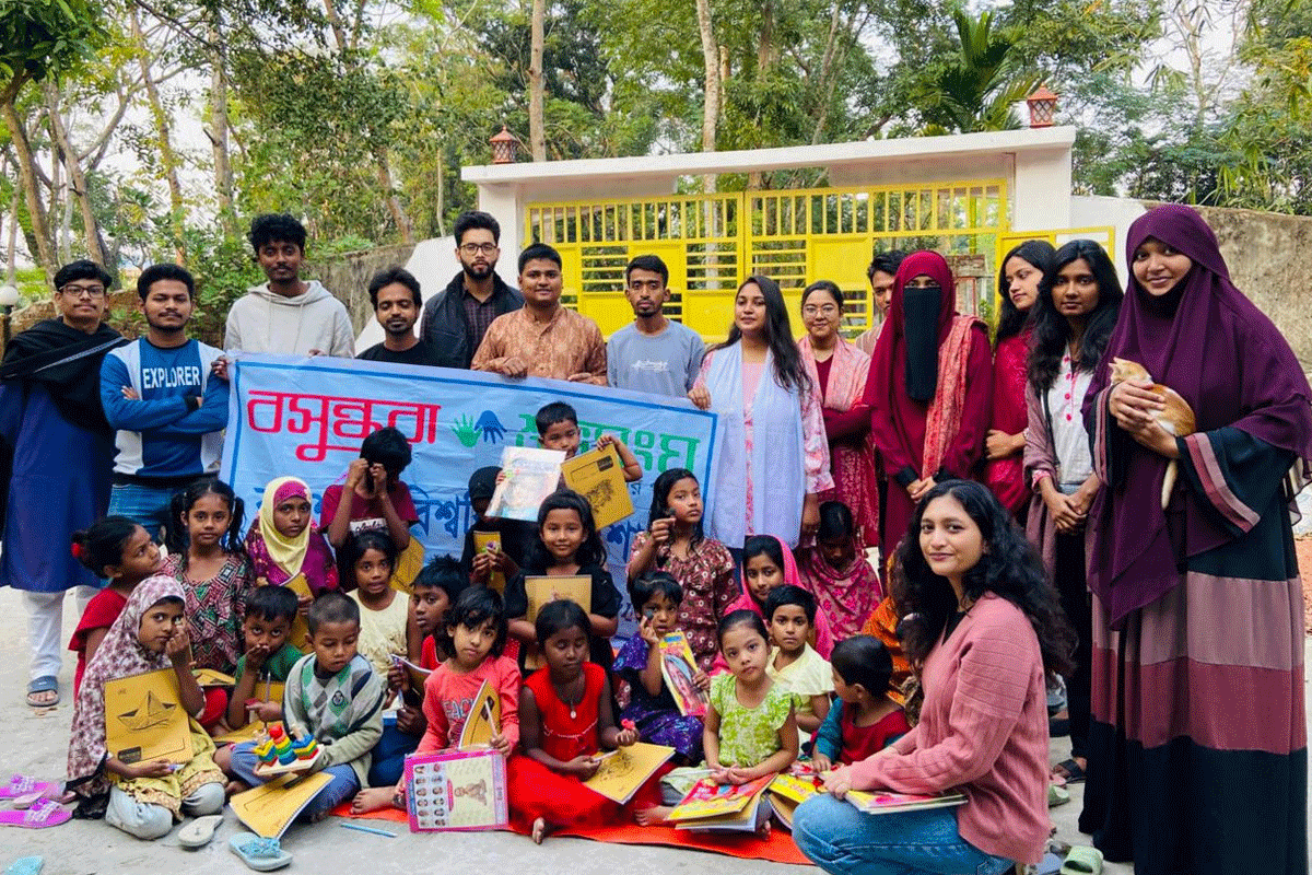 সুবিধা বঞ্চিত মান্তা শিশুদের পাশে বসুন্ধরা শুভসংঘ