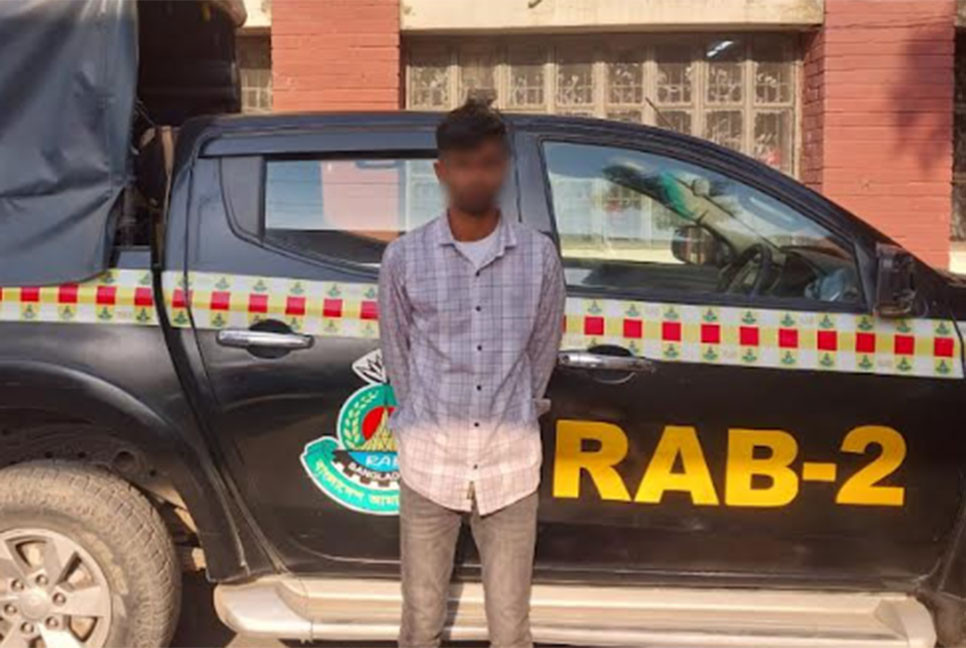 গাইবান্ধায় কলেজছাত্রীকে অপহরণের অভিযোগে যুবক গ্রেফতার