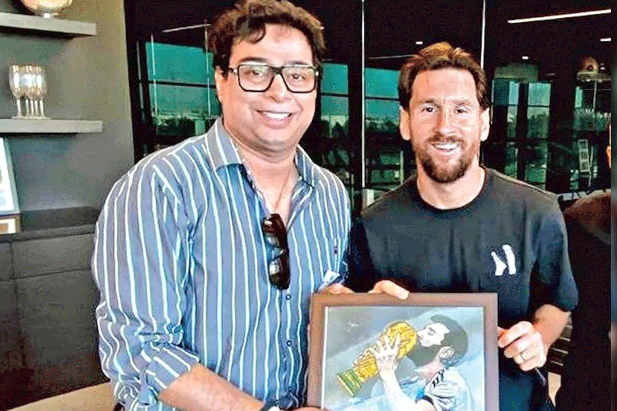 মেসিকে কলকাতায় আনার উদ্যোক্তা শতদ্রু দত্ত আটক