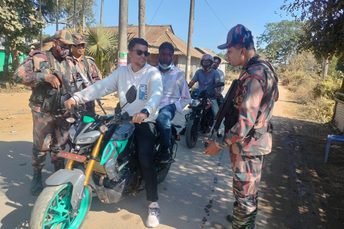 ব্রাহ্মণবাড়িয়া সীমান্তে বিজিবির নজরদারি জোরদার