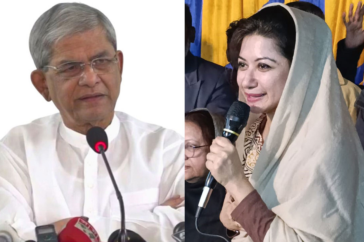 মির্জা ফখরুলের জন্য ভোট চাইলেন মেয়ে মির্জা সাফারুহ