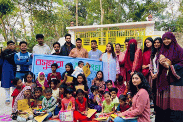 বরিশালে মান্তা শিশুদের শিক্ষায় বসুন্ধরা শুভসংঘের সহায়তা