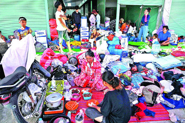 কম্বোডিয়া-থাইল্যান্ড সীমান্তে সংঘাত