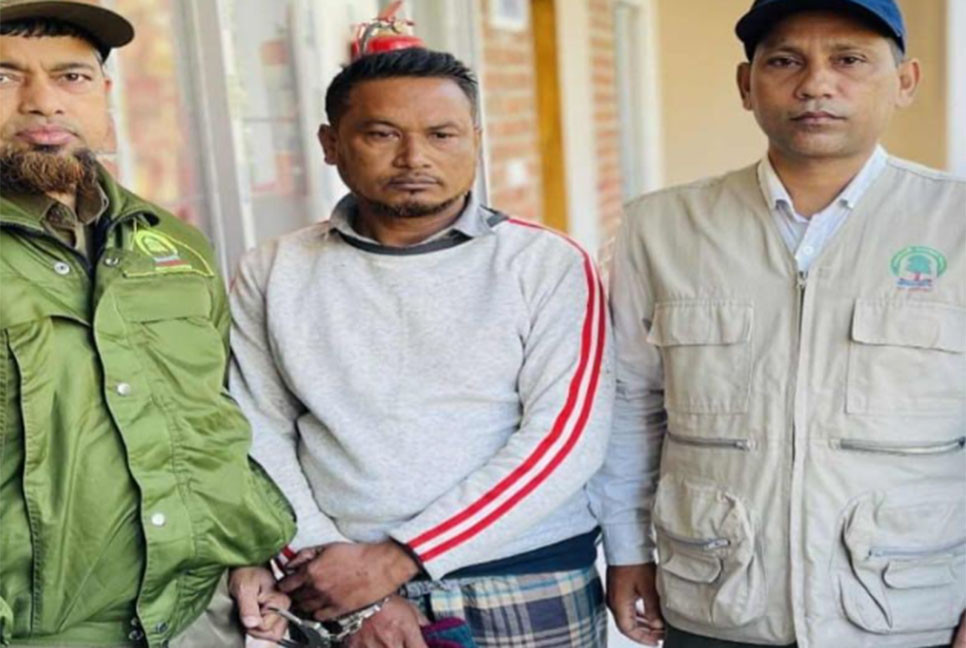 সুন্দরবনে হরিণের মাংসসহ শিকারি আটক