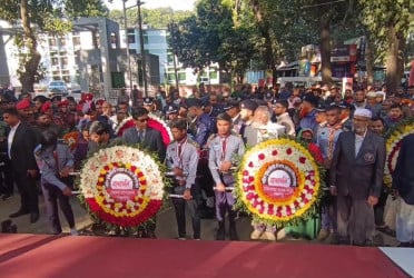 পঞ্চগড়ে যথাযোগ্য মর্যাদায় শহীদ বুদ্ধিজীবী দিবস পালন