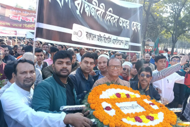 শহীদ বুদ্ধিজীবীদের প্রতি ক্র্যাবের শ্রদ্ধা নিবেদন