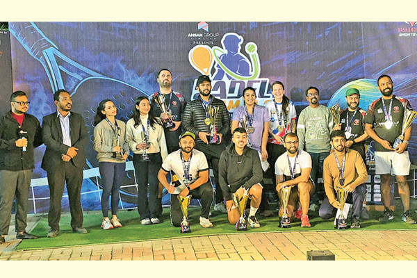 পর্দা নামল প্যাডেল স্ল্যামের