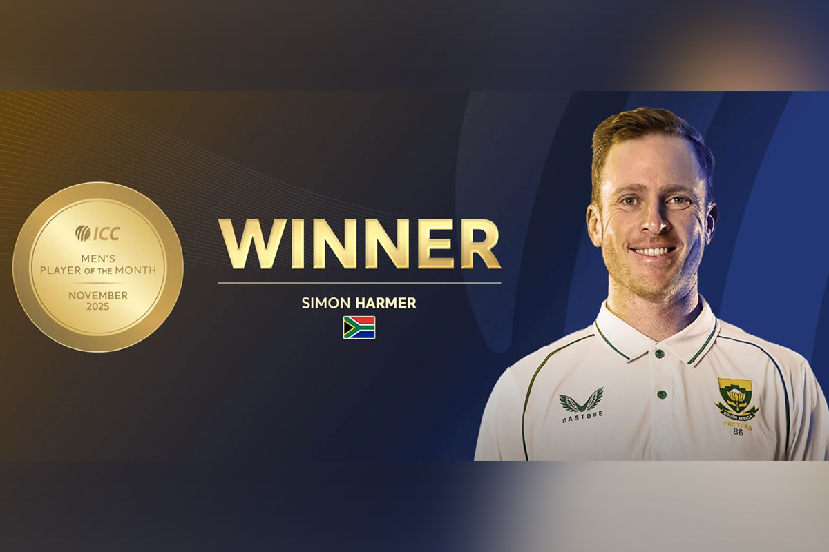 আইসিসির মাসসেরা প্রোটিয়া স্পিনার