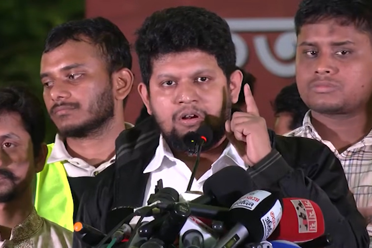 আমরা নিরাপদ না থাকলে শত্রুরাও নিরাপদ থাকতে পারবে না : মাহফুজ আলম