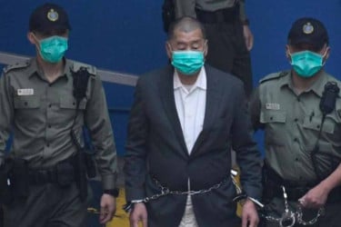 হংকংয়ে জাতীয় নিরাপত্তা মামলায় জিমি লাই দোষী সাব্যস্ত