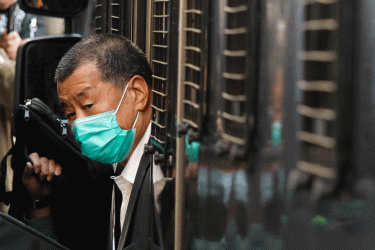 হংকংয়ের গণতন্ত্রপন্থি নেতা জিমি লাই দোষী সাব্যস্ত