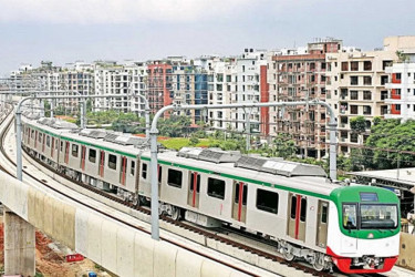 মঙ্গলবার ৪০ মিনিট বন্ধ থাকবে মেট্রোরেল