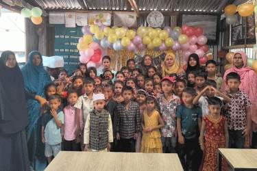 বসুন্ধরা শুভসংঘ স্কুল ক্যাম্পাসে পাঠ সমাপনী উৎসব