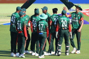 যুব এশিয়া কাপে টানা জয় বাংলাদেশের