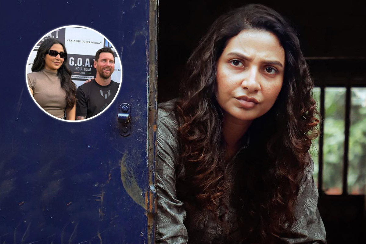 আমার ছবি তোলার জন্যই কি আপনারা মেসিকে দেখতে পাননি, প্রশ্ন শুভশ্রীর