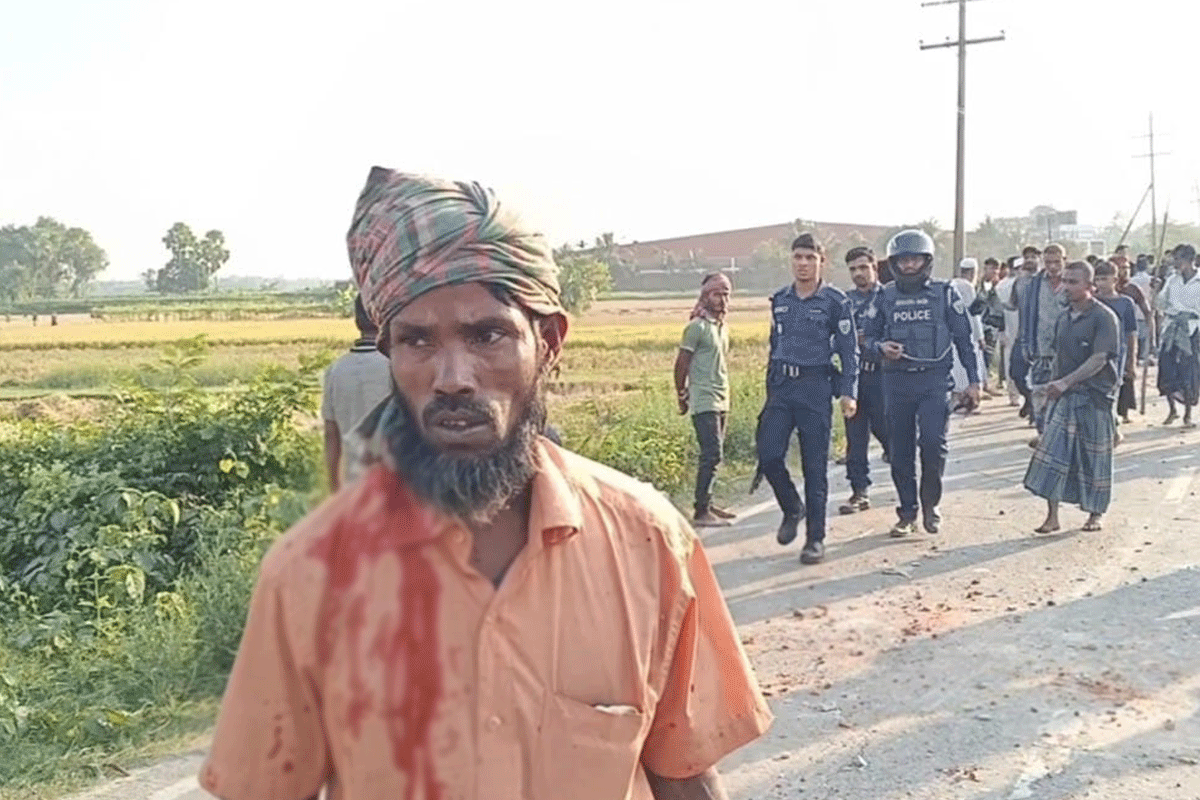 হবিগঞ্জে ধানের খড় শুকানো নিয়ে দুই গ্রামের সংঘর্ষ, আহত অর্ধশতাধিক
